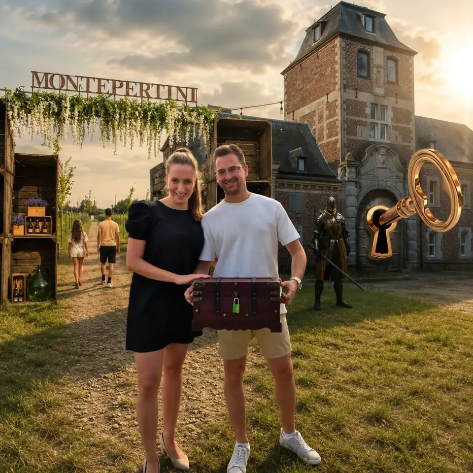 Team speelt samen met een Escape Box