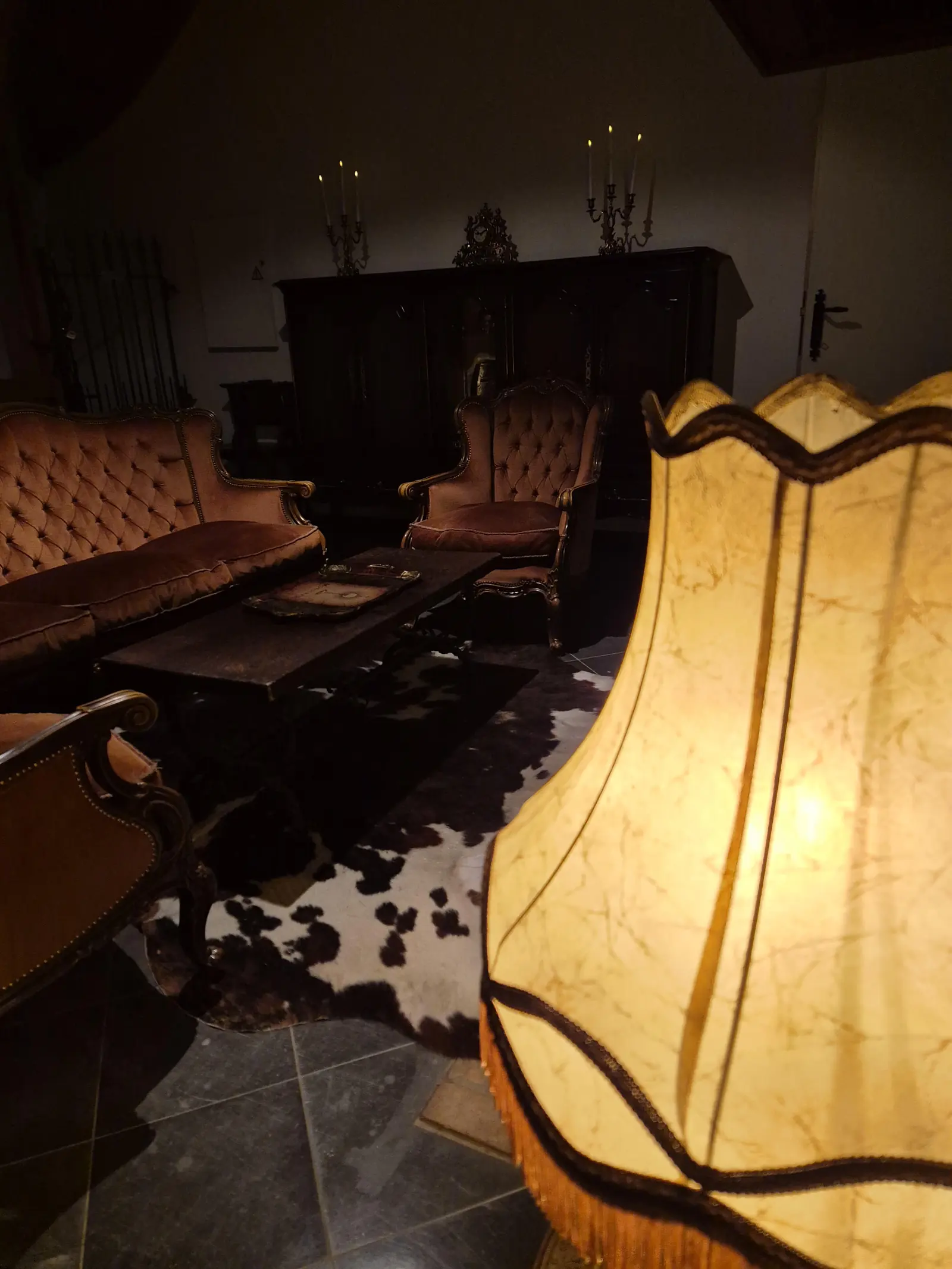 Historische kamer van The Lost Treasure in Alden Biesen